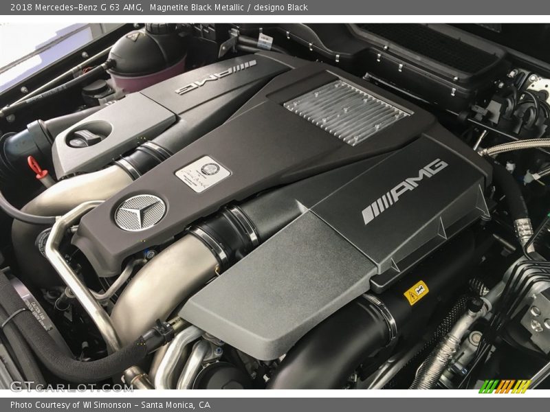 Magnetite Black Metallic / designo Black 2018 Mercedes-Benz G 63 AMG
