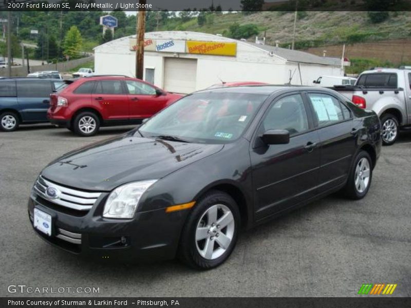 Alloy Metallic / Light Stone 2007 Ford Fusion SE