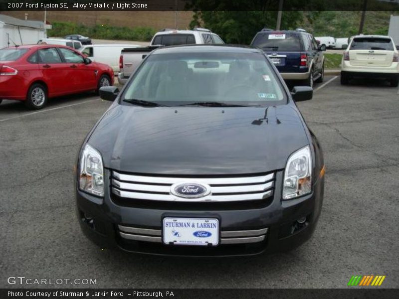 Alloy Metallic / Light Stone 2007 Ford Fusion SE