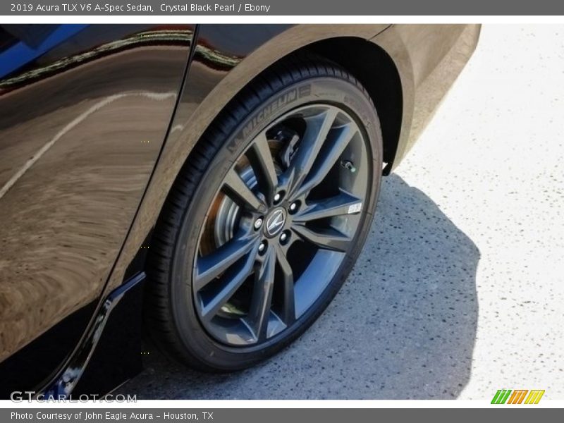 Crystal Black Pearl / Ebony 2019 Acura TLX V6 A-Spec Sedan