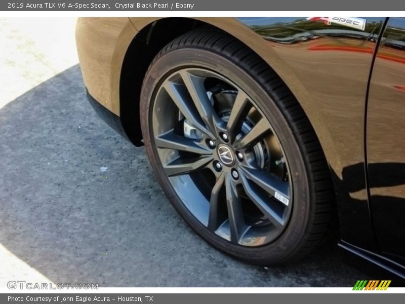Crystal Black Pearl / Ebony 2019 Acura TLX V6 A-Spec Sedan
