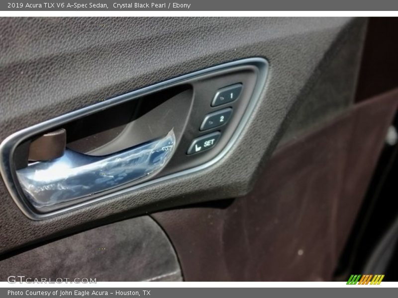 Crystal Black Pearl / Ebony 2019 Acura TLX V6 A-Spec Sedan