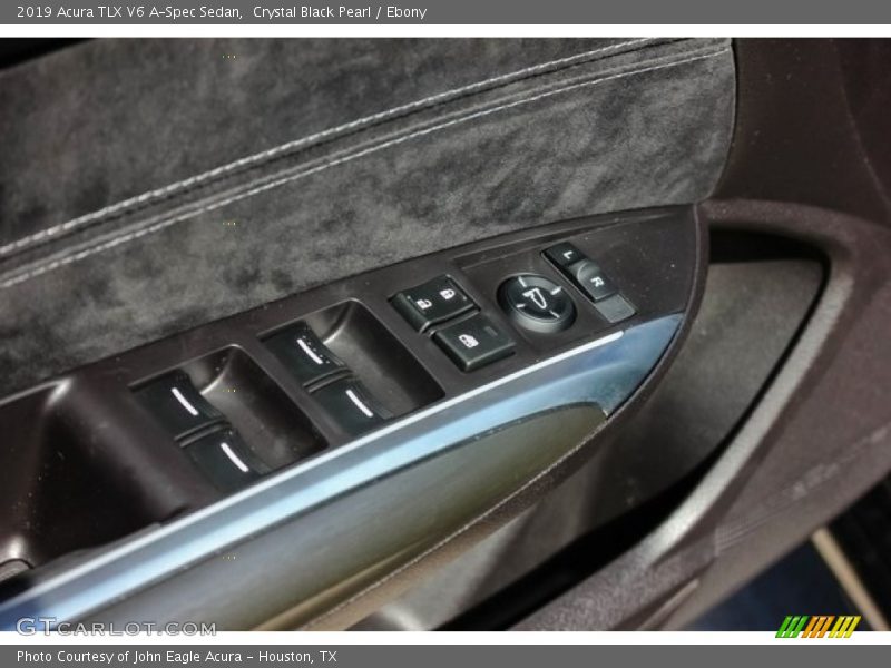 Crystal Black Pearl / Ebony 2019 Acura TLX V6 A-Spec Sedan