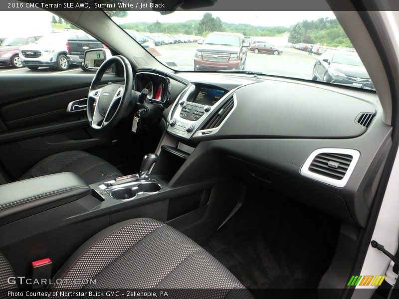 Summit White / Jet Black 2016 GMC Terrain SLE AWD