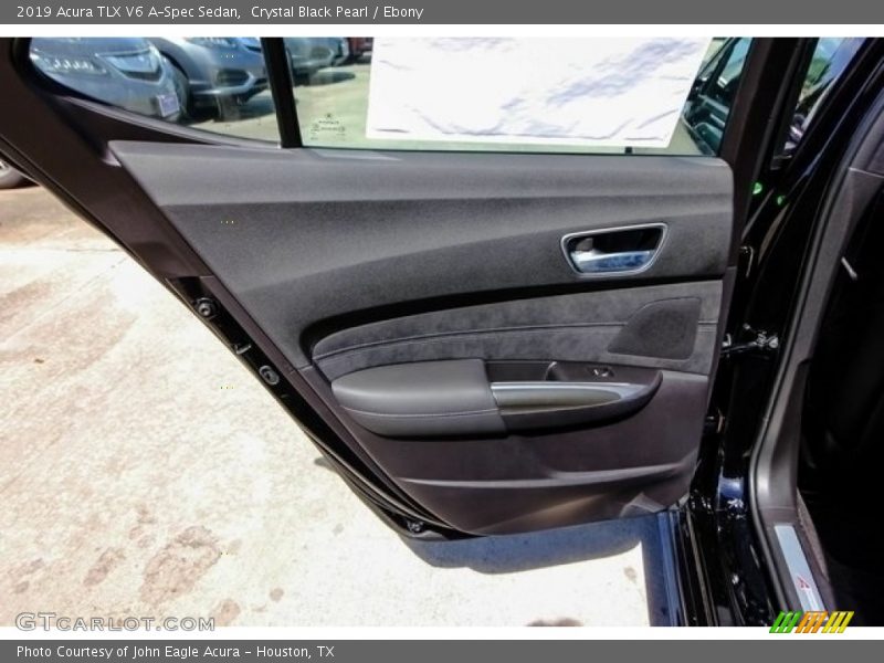 Crystal Black Pearl / Ebony 2019 Acura TLX V6 A-Spec Sedan