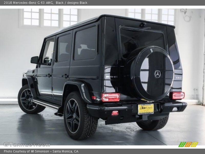 Black / designo Black 2018 Mercedes-Benz G 63 AMG