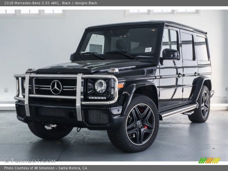 Black / designo Black 2018 Mercedes-Benz G 63 AMG