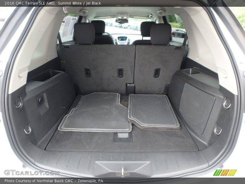 Summit White / Jet Black 2016 GMC Terrain SLE AWD