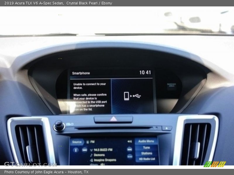 Crystal Black Pearl / Ebony 2019 Acura TLX V6 A-Spec Sedan