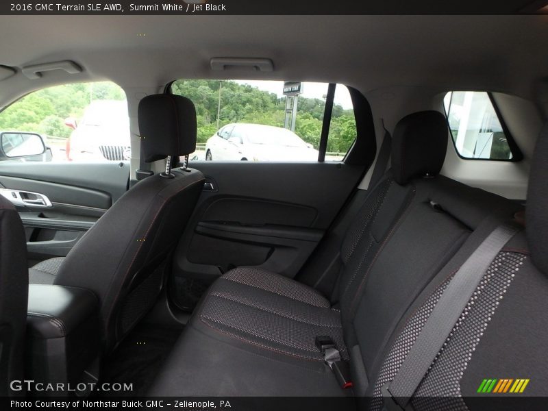 Summit White / Jet Black 2016 GMC Terrain SLE AWD