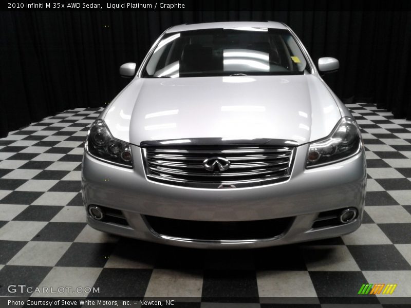 Liquid Platinum / Graphite 2010 Infiniti M 35x AWD Sedan