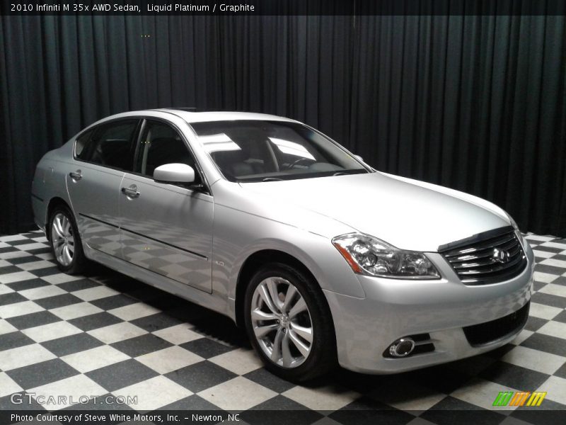 Liquid Platinum / Graphite 2010 Infiniti M 35x AWD Sedan