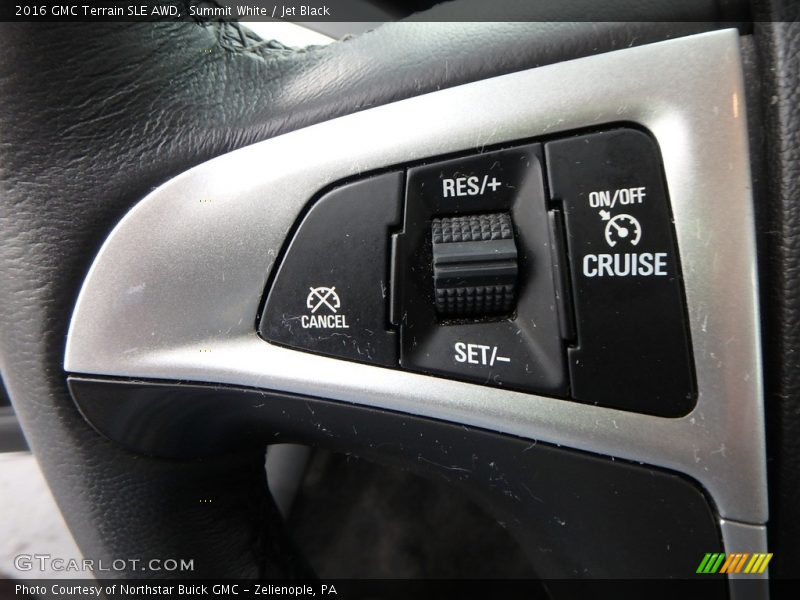 Summit White / Jet Black 2016 GMC Terrain SLE AWD