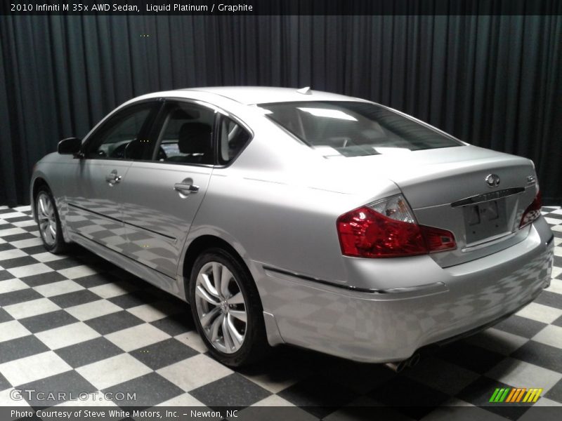 Liquid Platinum / Graphite 2010 Infiniti M 35x AWD Sedan