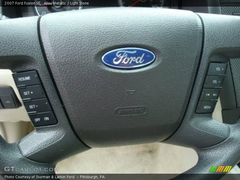 Alloy Metallic / Light Stone 2007 Ford Fusion SE