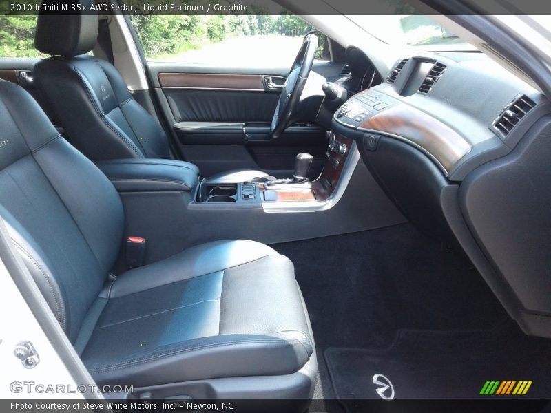 Liquid Platinum / Graphite 2010 Infiniti M 35x AWD Sedan