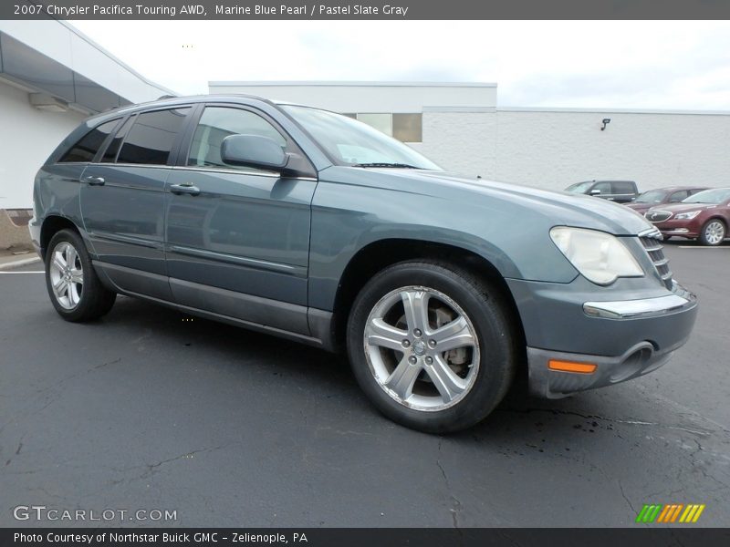 Marine Blue Pearl / Pastel Slate Gray 2007 Chrysler Pacifica Touring AWD