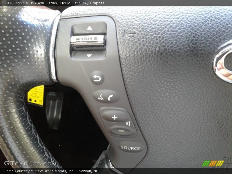Liquid Platinum / Graphite 2010 Infiniti M 35x AWD Sedan