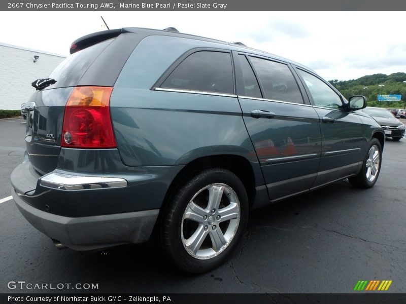 Marine Blue Pearl / Pastel Slate Gray 2007 Chrysler Pacifica Touring AWD