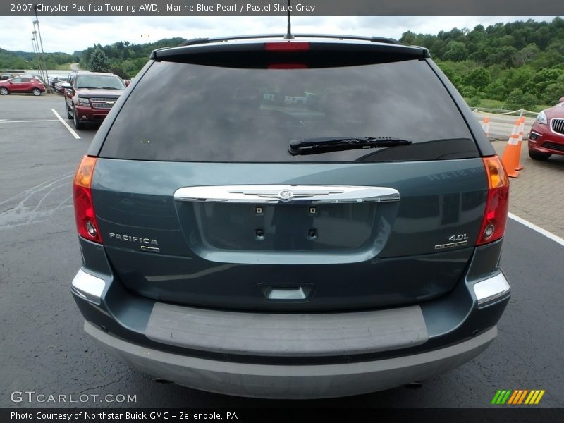 Marine Blue Pearl / Pastel Slate Gray 2007 Chrysler Pacifica Touring AWD