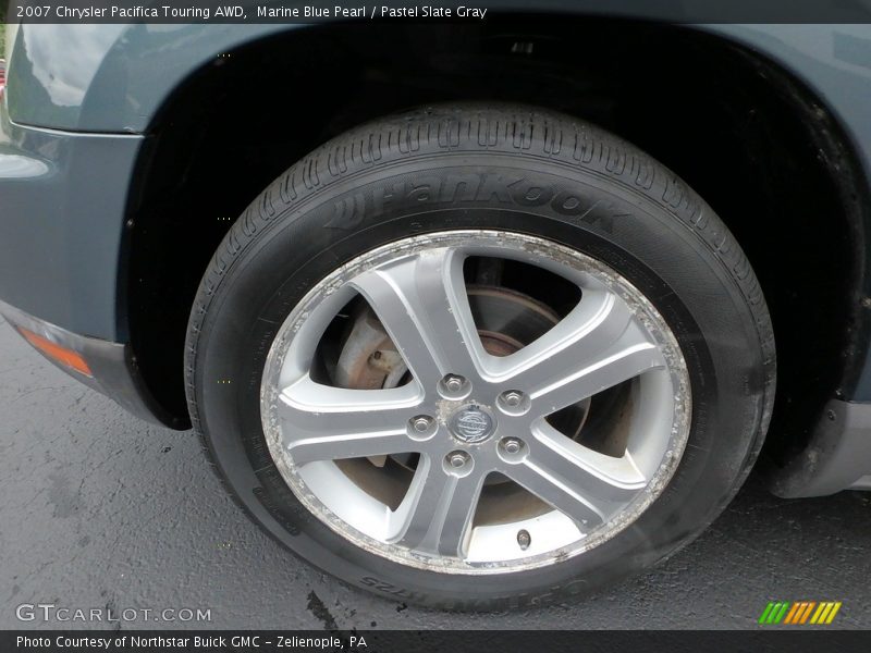 Marine Blue Pearl / Pastel Slate Gray 2007 Chrysler Pacifica Touring AWD