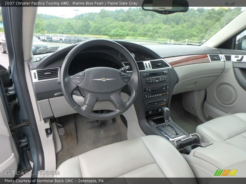 Marine Blue Pearl / Pastel Slate Gray 2007 Chrysler Pacifica Touring AWD