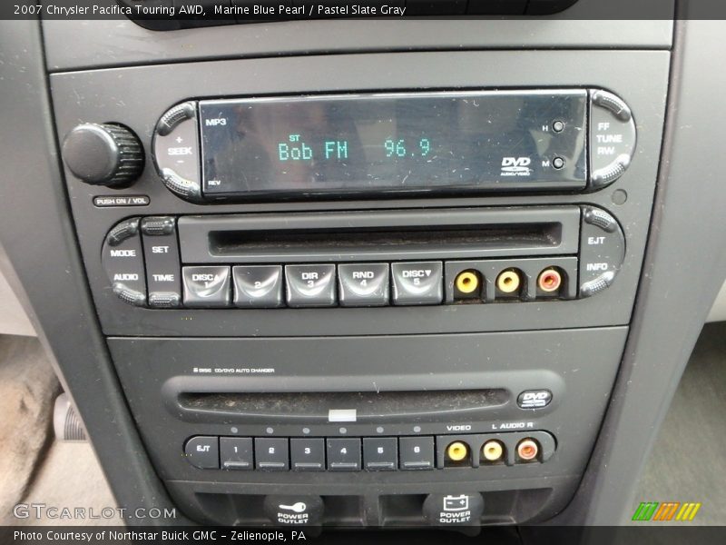 Marine Blue Pearl / Pastel Slate Gray 2007 Chrysler Pacifica Touring AWD