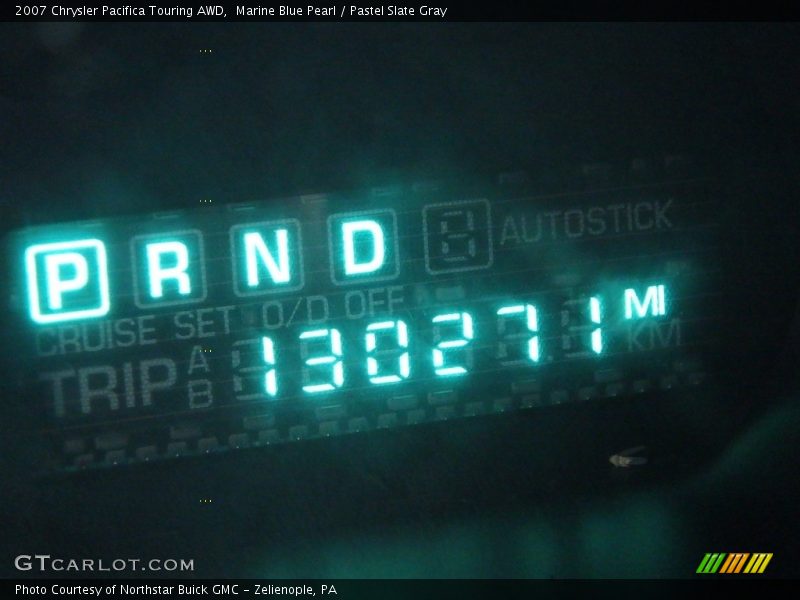 Marine Blue Pearl / Pastel Slate Gray 2007 Chrysler Pacifica Touring AWD