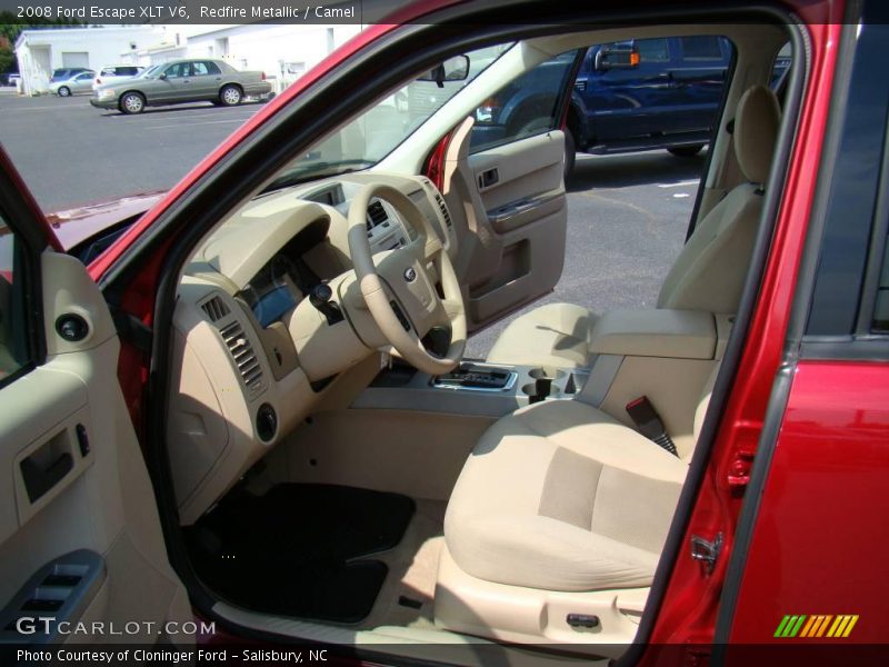 Redfire Metallic / Camel 2008 Ford Escape XLT V6