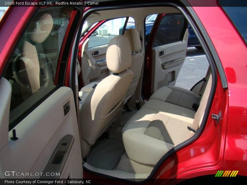 Redfire Metallic / Camel 2008 Ford Escape XLT V6