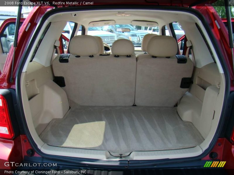 Redfire Metallic / Camel 2008 Ford Escape XLT V6