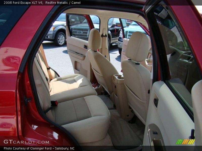 Redfire Metallic / Camel 2008 Ford Escape XLT V6