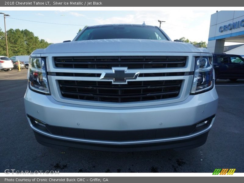Silver Ice Metallic / Jet Black 2018 Chevrolet Tahoe LT