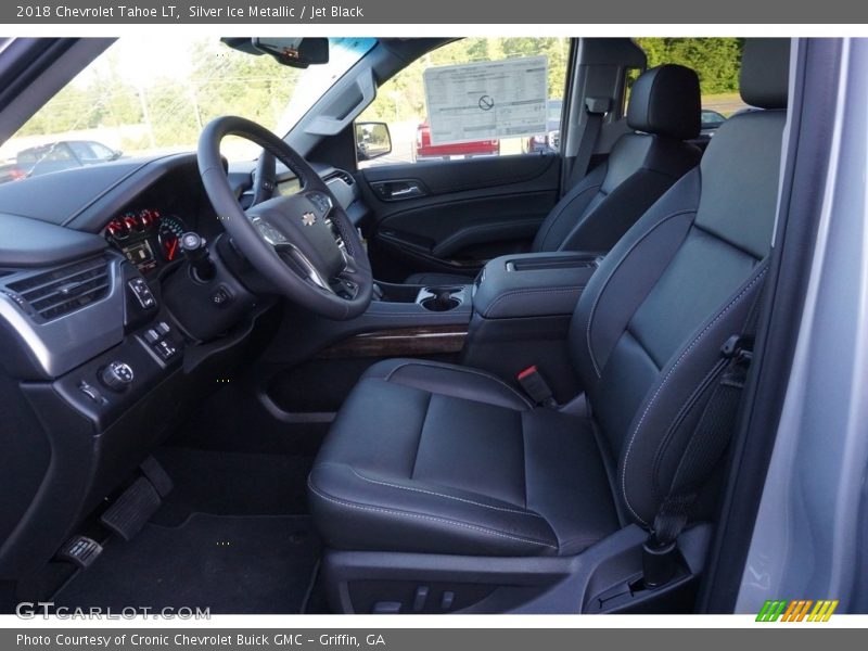 Silver Ice Metallic / Jet Black 2018 Chevrolet Tahoe LT