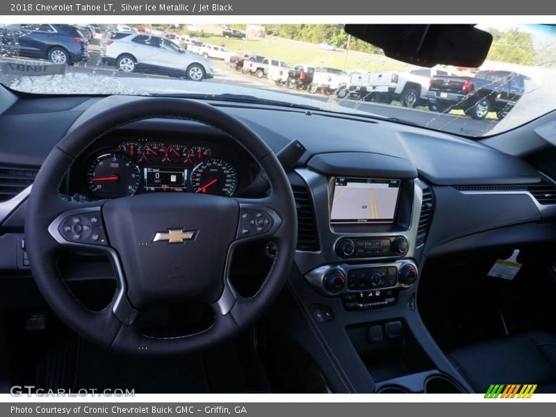 Silver Ice Metallic / Jet Black 2018 Chevrolet Tahoe LT