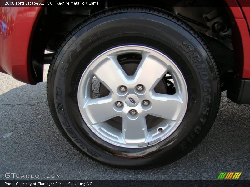 Redfire Metallic / Camel 2008 Ford Escape XLT V6