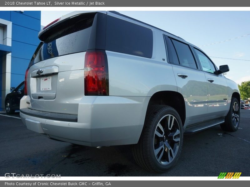 Silver Ice Metallic / Jet Black 2018 Chevrolet Tahoe LT