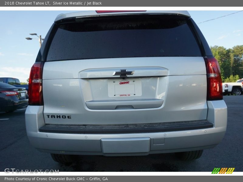 Silver Ice Metallic / Jet Black 2018 Chevrolet Tahoe LT