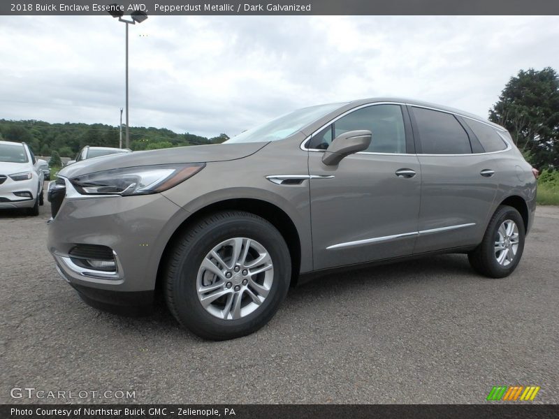 Pepperdust Metallic / Dark Galvanized 2018 Buick Enclave Essence AWD
