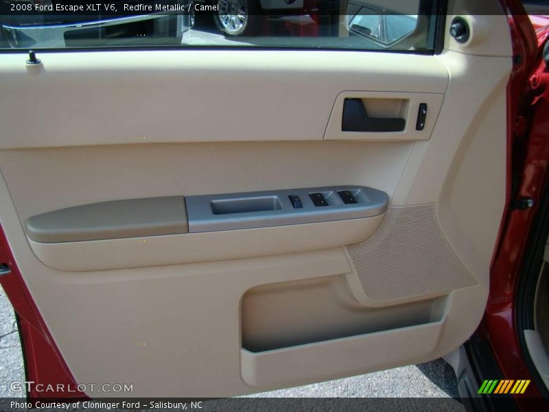 Redfire Metallic / Camel 2008 Ford Escape XLT V6