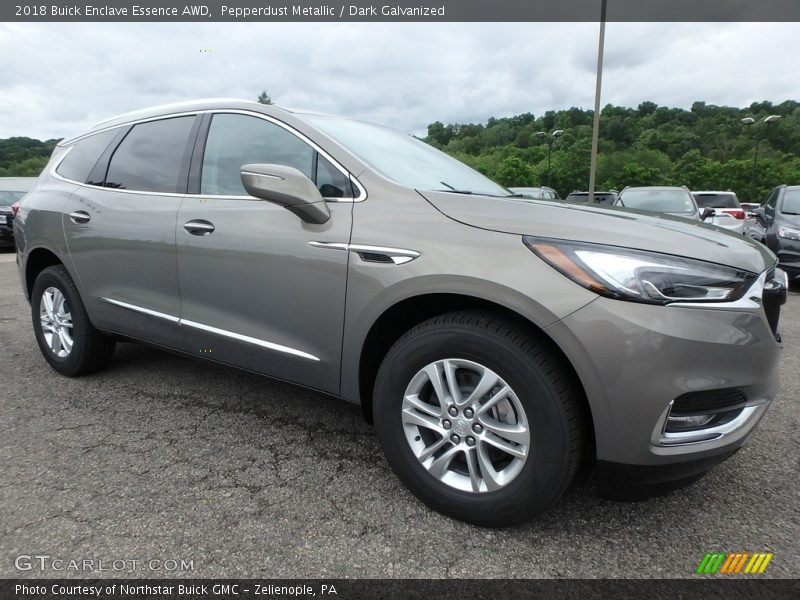 Pepperdust Metallic / Dark Galvanized 2018 Buick Enclave Essence AWD