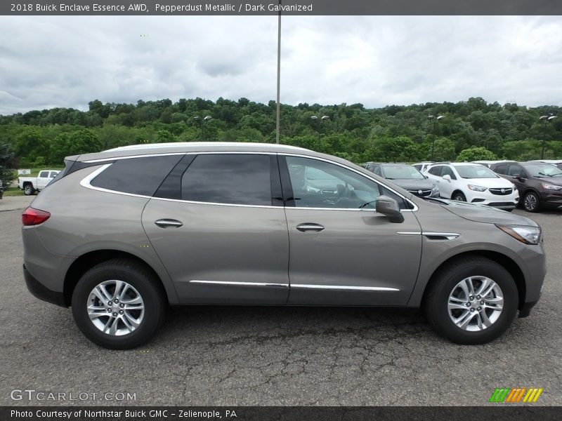 Pepperdust Metallic / Dark Galvanized 2018 Buick Enclave Essence AWD