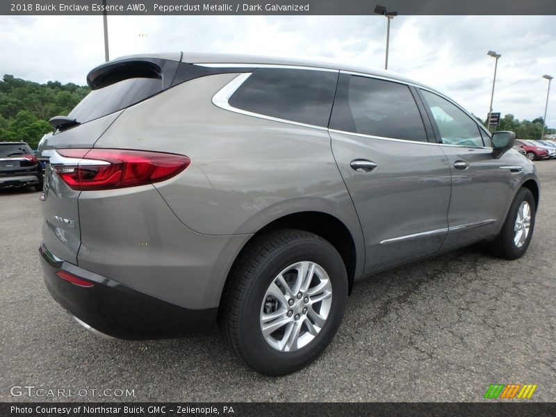 Pepperdust Metallic / Dark Galvanized 2018 Buick Enclave Essence AWD