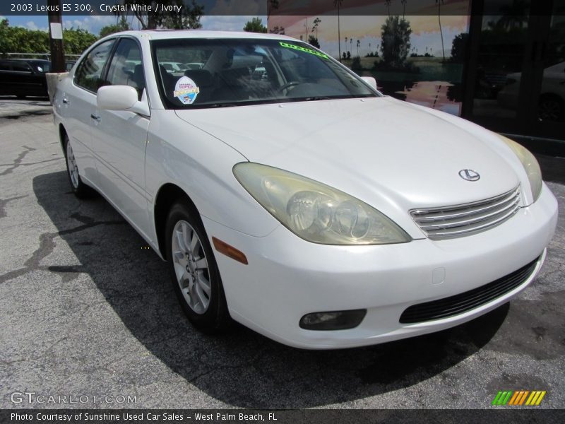 Crystal White / Ivory 2003 Lexus ES 300