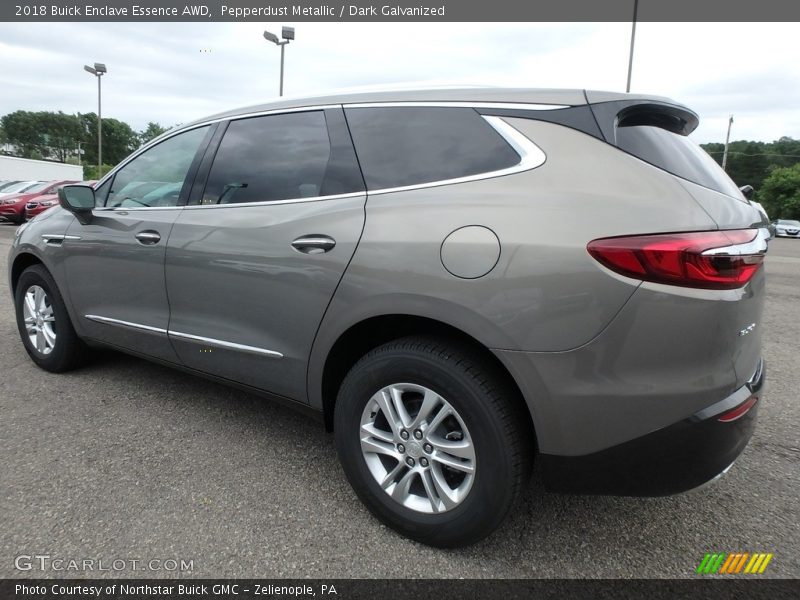 Pepperdust Metallic / Dark Galvanized 2018 Buick Enclave Essence AWD