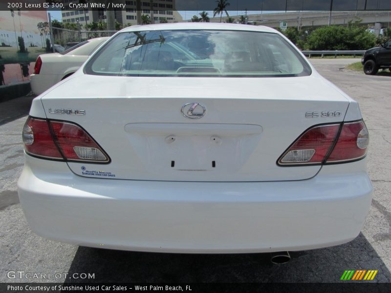Crystal White / Ivory 2003 Lexus ES 300
