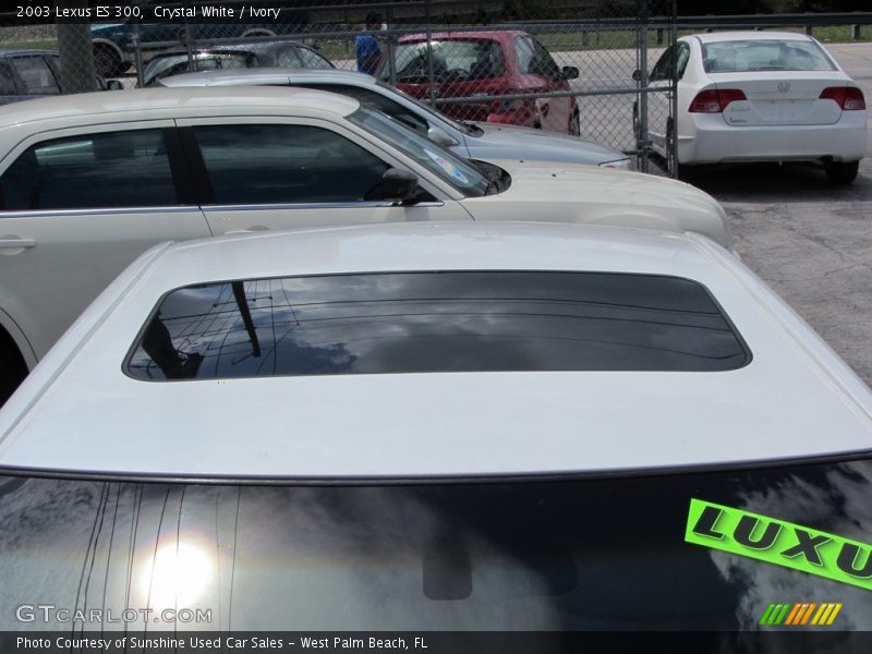 Crystal White / Ivory 2003 Lexus ES 300
