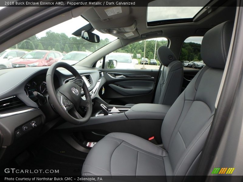 Pepperdust Metallic / Dark Galvanized 2018 Buick Enclave Essence AWD