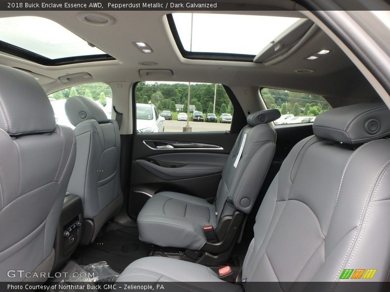 Pepperdust Metallic / Dark Galvanized 2018 Buick Enclave Essence AWD