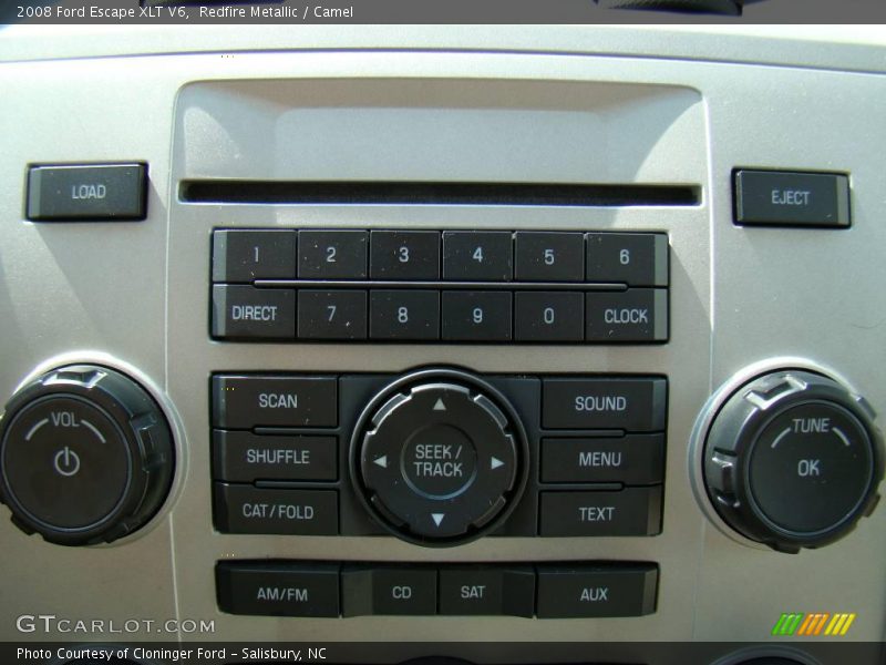 Redfire Metallic / Camel 2008 Ford Escape XLT V6